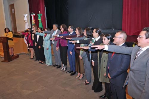 Presenta rectora de la UAEMéx, Patricia Zarza al gabinete universitario 2025-2029